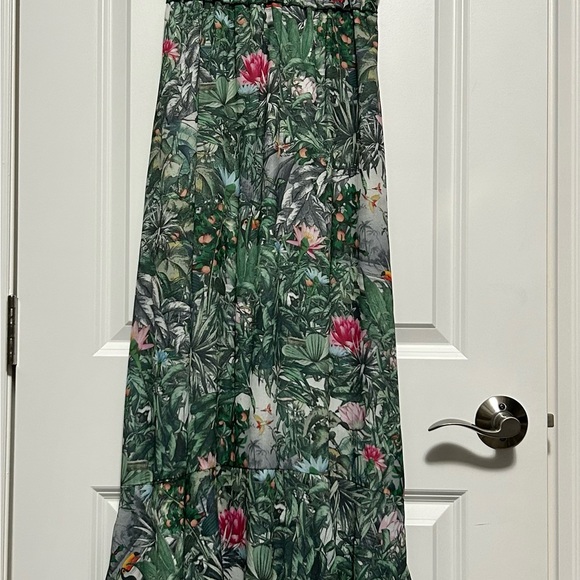 H&M conscious collection tropical print maxi dress - Picture 2 of 5